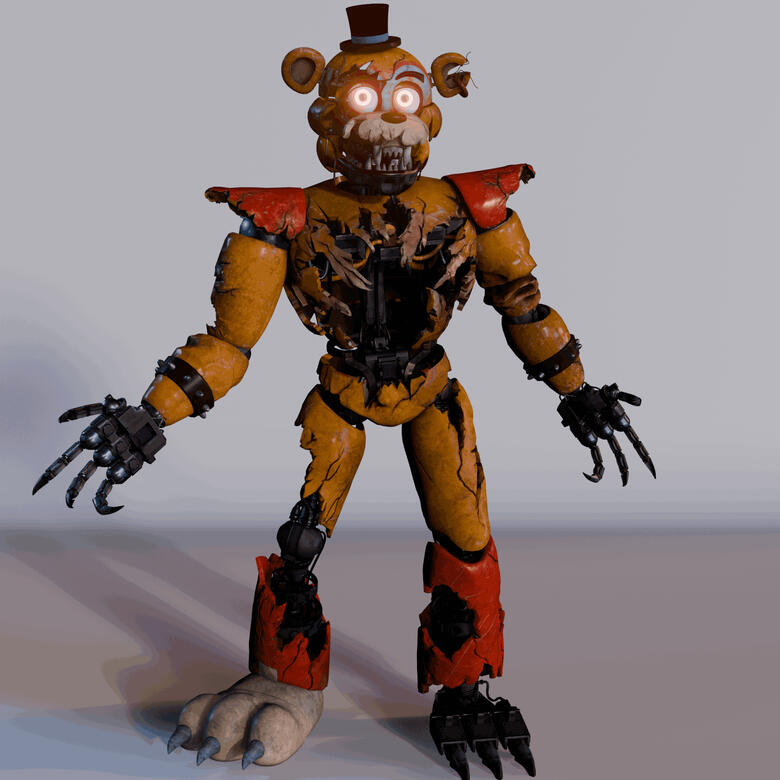 EDIT - Shattered Glamrock Freddy - Five Nights at Freddy's: Security Breach - Scott Cawthon/SteelWoolStudios