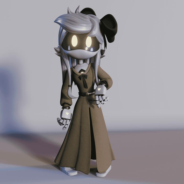 CLOTHES/HAIR ONLY - Solver - Murder Drones: Strays - Zander Russel - Drone Base by MTS Streetlight