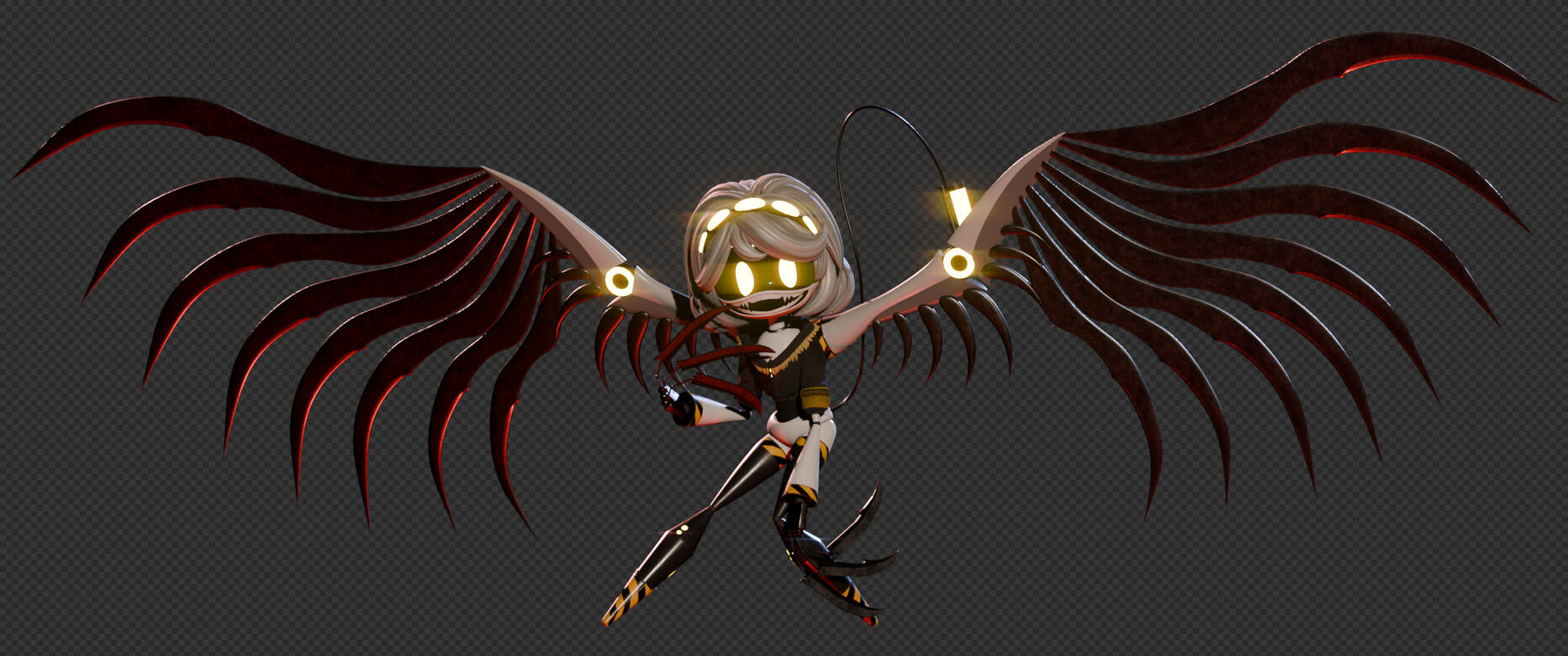 FAN MODEL - V - Murder Drones - Glitch Productions