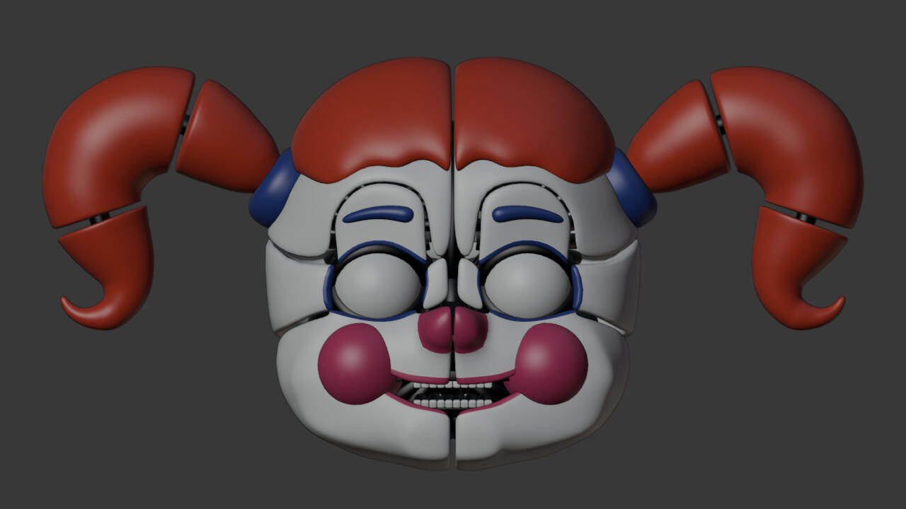 FAN MODEL - Circus Baby - Five Nights at Freddy's: Sister Location - Scott Cawthon
