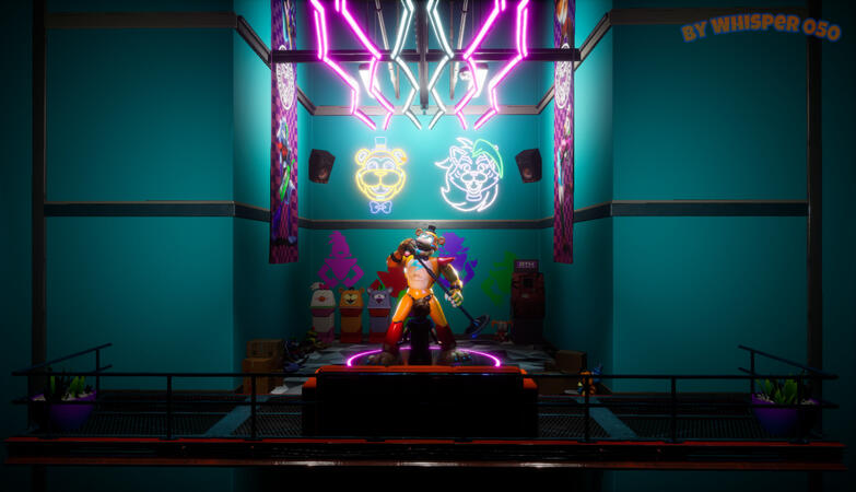 Character Gallery Scene Build