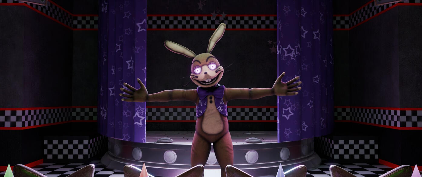 Help Wanted - Glitchtrap 2 - Models by SteelWoolStudios, Retexture by DravenJV01